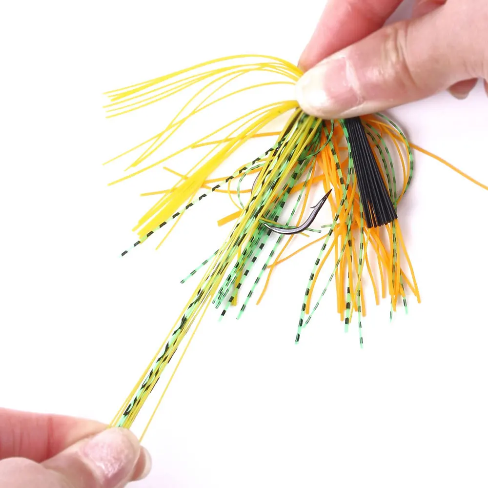 

1pcs Jigs Sea Fishing 10g/7cm Spiner Bait Anti-hanging Bottom Lead Sinker Lead Hook Fishing Lure Artificial Baits