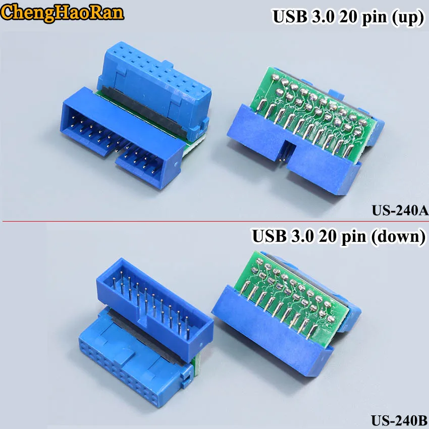 ChengHaoRan 1 шт. USB 3 0 20 контактный гнездовой разъем провод тип материнская плата