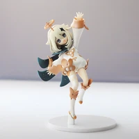 genshin impact figurine cosplay anime paimon figure toy kawaii accessories gifts collections