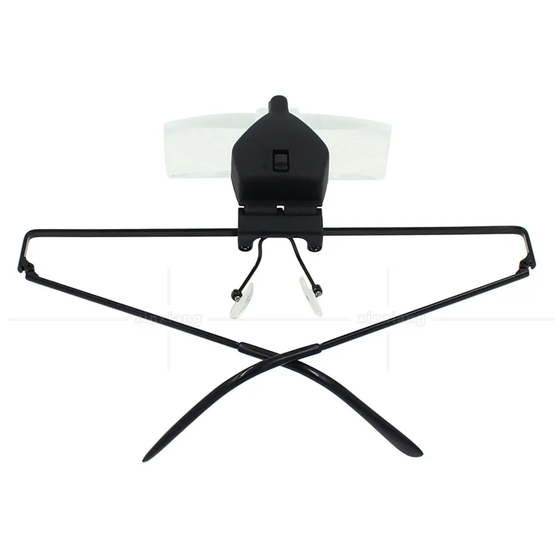 Лупа повязка на глаза с 3 светодиодами для ювелирных изделий увеличительное