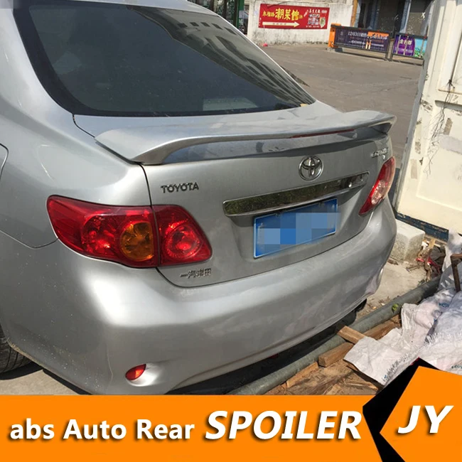 Спойлер для TOYOTA corolla EX 2007-2013 спойлер высококачественный из АБС-пластика заднего