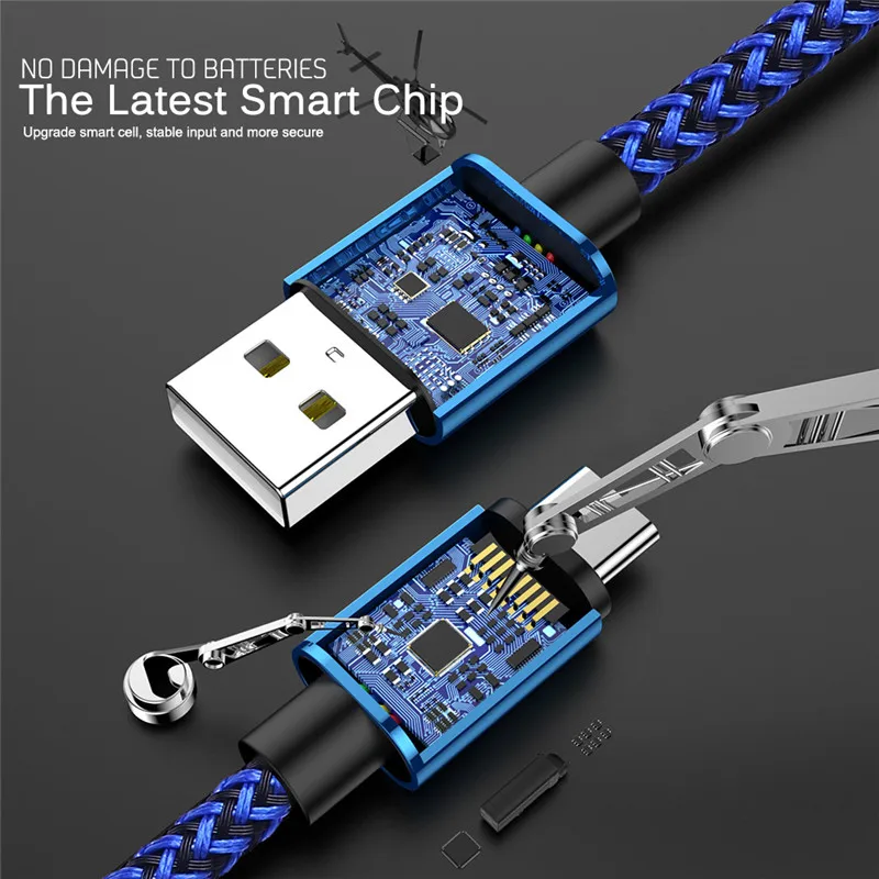 USB кабель для быстрой зарядки 20 см 1 м 2 3 м|Кабели мобильных телефонов| |