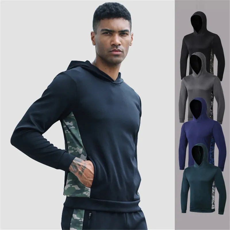 Мужская спортивная зимняя куртка для бега Veste Sport Homme мужская Бег Футбол