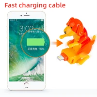 charger cable micro usb type c usb port for samsung xiaomi huawei iphone 12 toy dog smartphone charging line