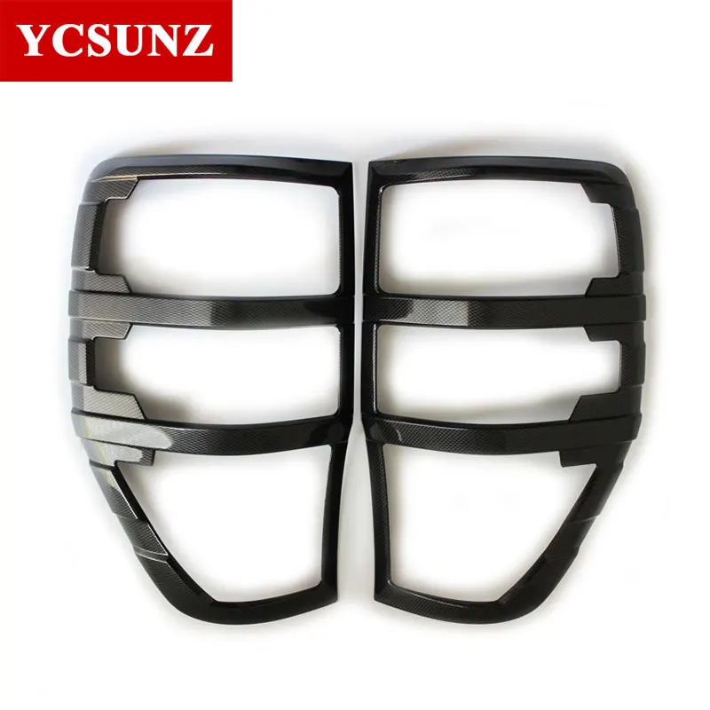 Чехол из углеродного волокна для Ford Ranger T6 T7 t8 2012 2019 2020|light cover|lights stylelight exterior |
