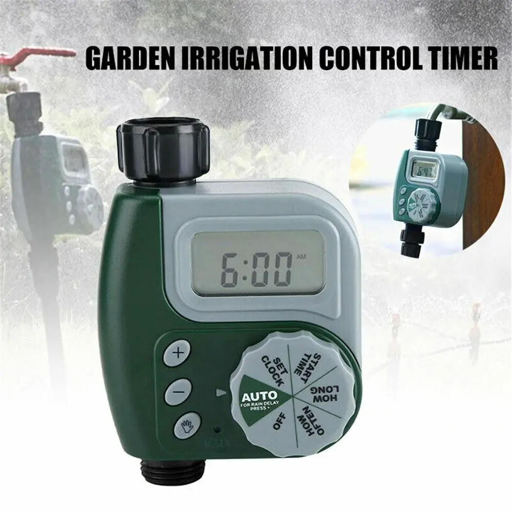 Автоматическая система капельного полива G3/4 цифровой таймер для сада с