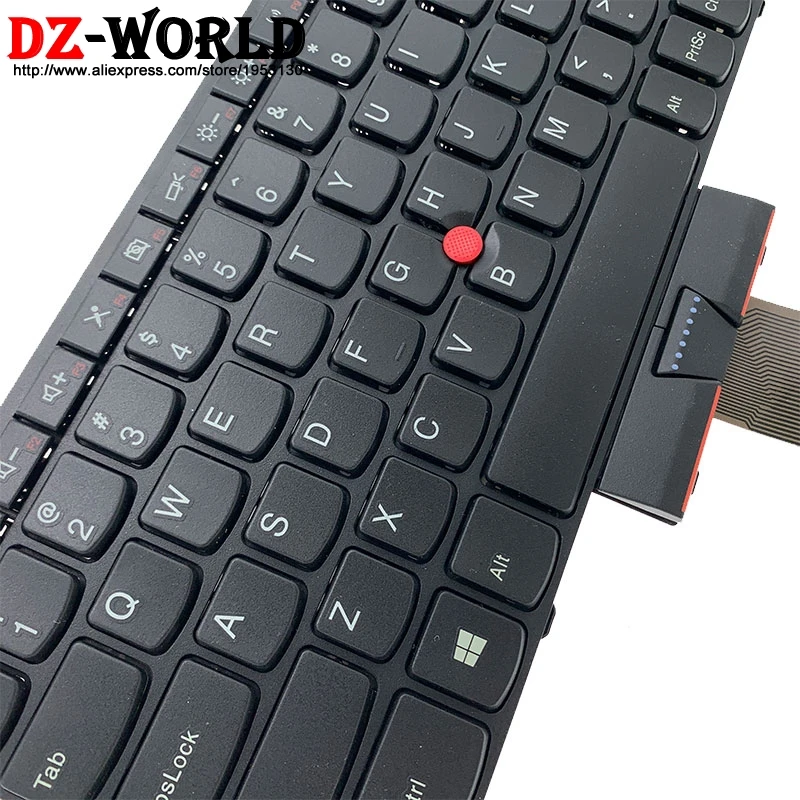 

Original US English Keyboard For Lenovo Thinkpad E125 E130 E135 X121e E220S X130e X131e X140e Laptop Teclado 04Y0342 04Y0379