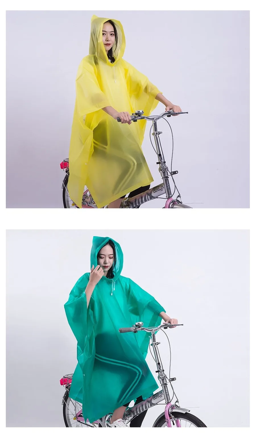 Пластиковый Комбинезон прозрачный дождевик унисекс для взрослых Стильные плащи