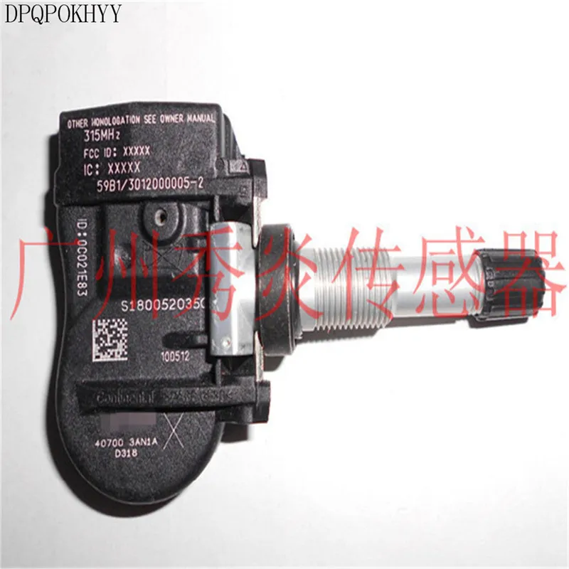 Датчик давления в шинах DPQPOKHYY для Infiniti, датчик контроля давления в шинах 40700-3AN1A,40700 3AN1A,407003AN1A