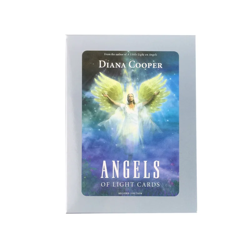 

Angels Of Light Cards Tarot Deck Version Oracle Divination Fate Game Deck Table Board Games Playing Card With PDF Guidebook