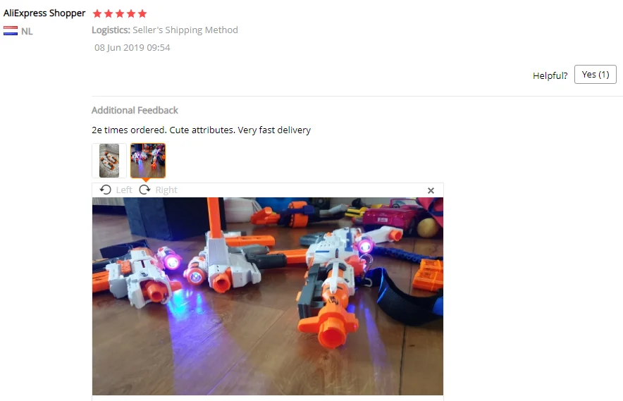 Модифицированная часть тактического фонарика для Nerf серии Elite Retaliator Rapidstrike для Nerf Modulus регулятор игрушечного пистолета