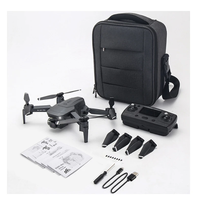 

SG907Pro Drone with 2 Axle Gimbla Stabilizer 4K HD Camera Drone Professional 5G WIFI Dual Camera Quadcopter GPS Drone