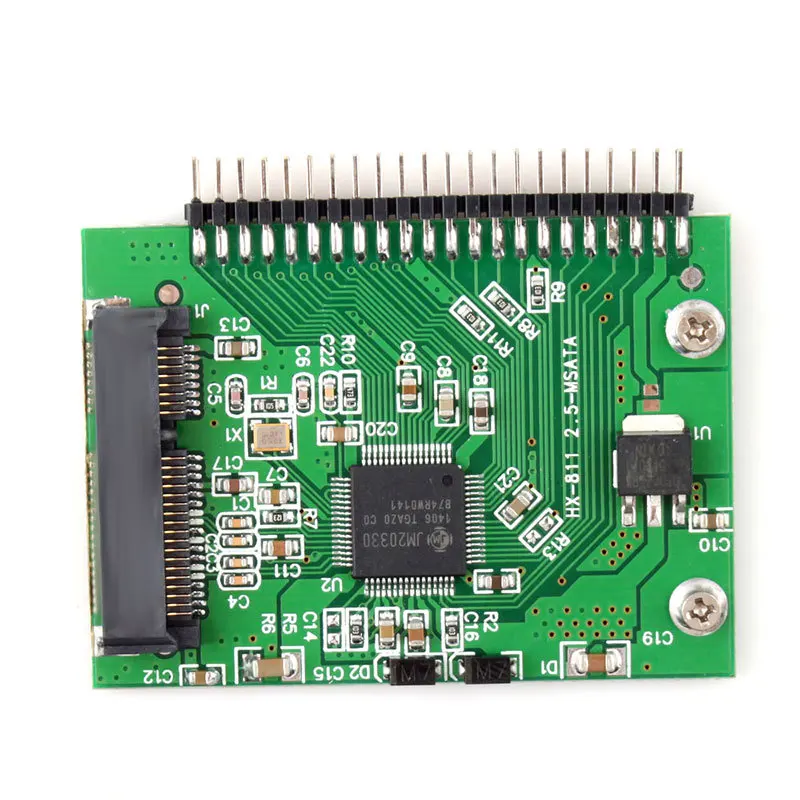 

MSATA SSD 55 мм x 40 мм SSD до 2,5 44PIN IDE HDD адаптер карты "Новый #55362