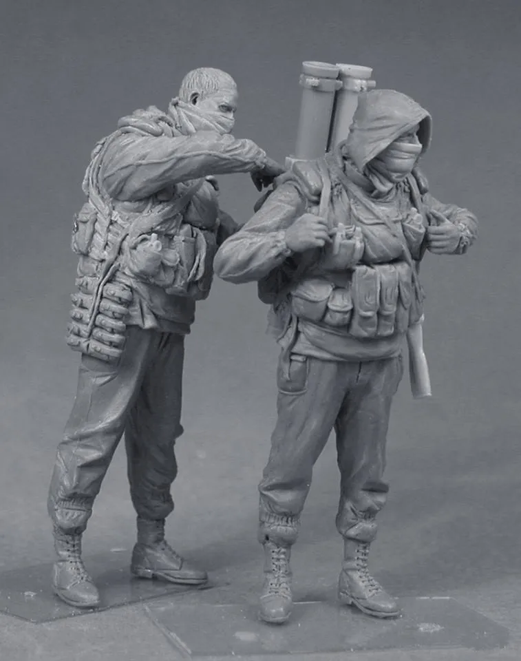1:35 Resin Figure Model Kit Unassambled Unpainted T123 | Игрушки и хобби