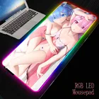 XGZ Аниме Сексуальная девушка игровые компьютерные наушники Мышь Pad RGB большой освещенный Мышь ковер большой Мышь Pad компьютерный стол с Подсветка Csgo