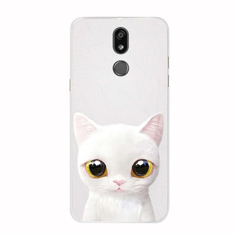 Для LG K40/K12 Plus 5 7 дюймов мягкий чехол для телефона разноцветный окрашенный милый