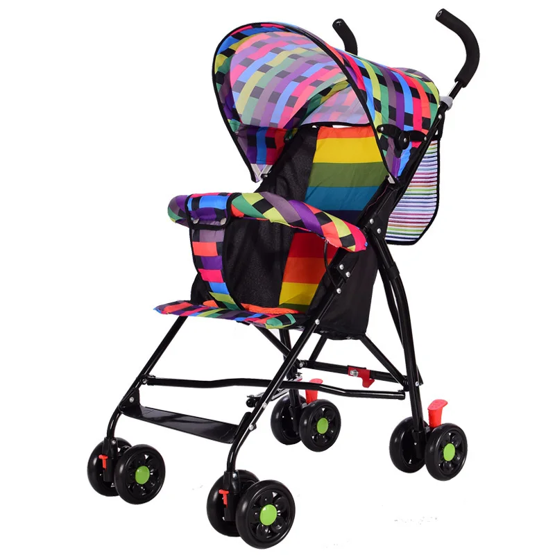 2020 new Super light and easy folding baby stroller baby BB four wheel cart baby stroller mother baby gift baby stroller
