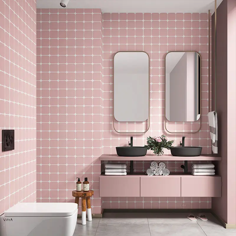 wallpaper self adhesive waterproof kitchen decor oil proof sticker wardrobe cabinet door countertop wall renovation wallpapers free global shipping