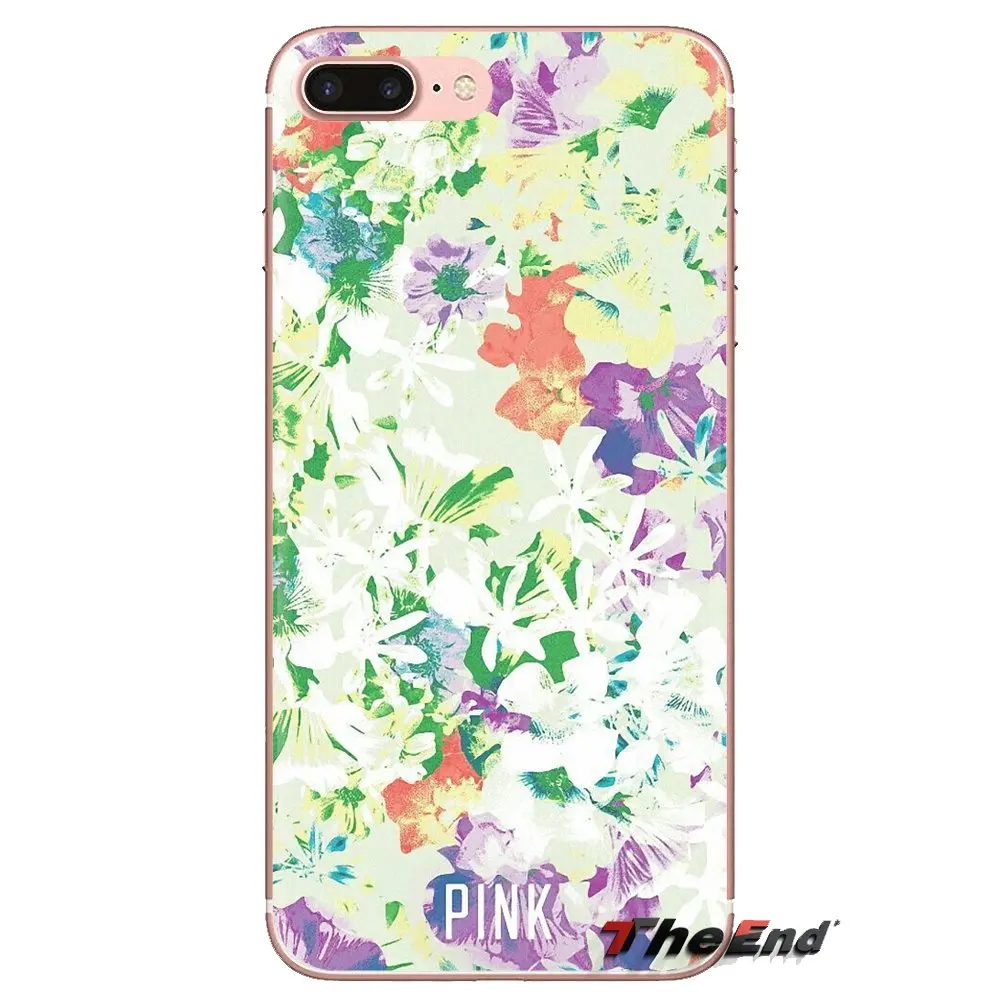 Transparent Soft Shell Covers For iPod Touch Apple iPhone 4 4S 5 5S SE 5C 6 6S 7 8 X XR XS Plus MAX Flowers Fruit Rose Peony |