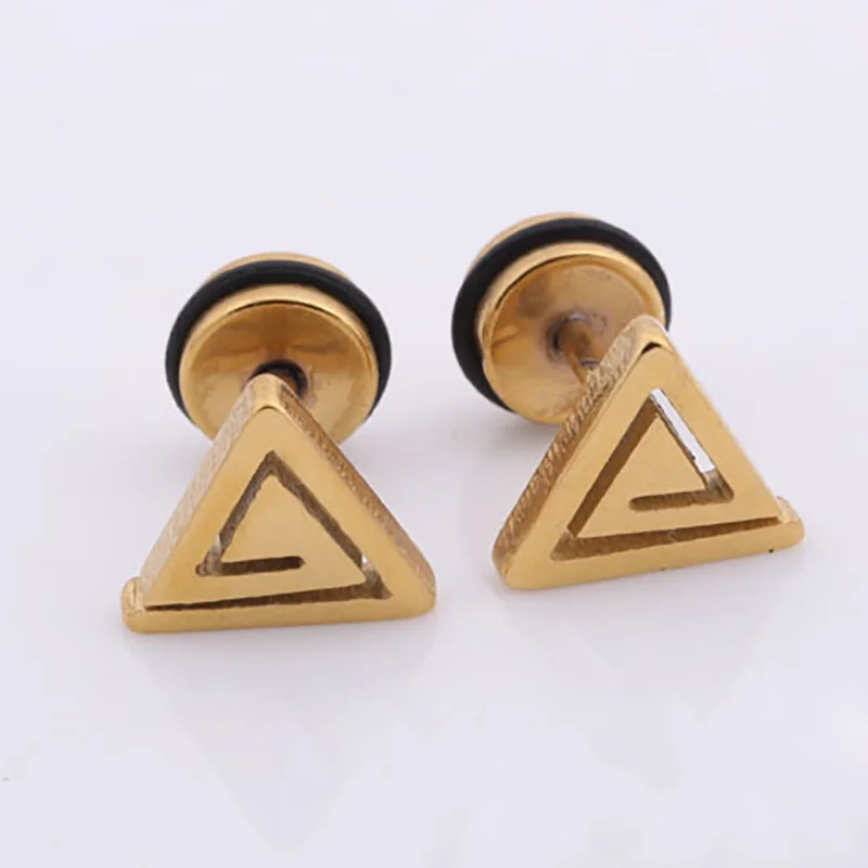 Серьги женские трехмерные из титана нежные гипоаллергенные небольшие свадебные