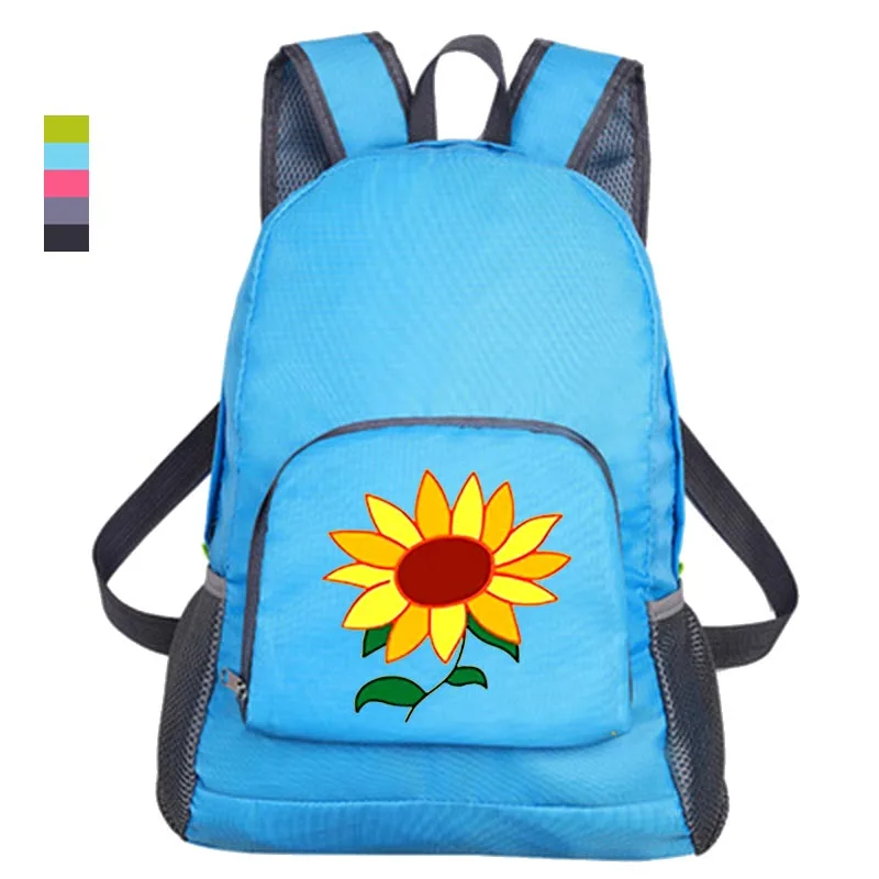 

Рюкзак с принтом, модный рюкзак, Повседневная Складная легкая сумка унисекс, водонепроницаемая дорожная сумка через плечо