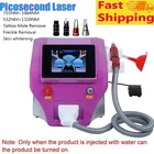 Профессиональный лазер Picosecond  Laser Pico, лазерная машинка для удаления татуировок, удаления родинок с красным лучом, прицеливание для салона красоты