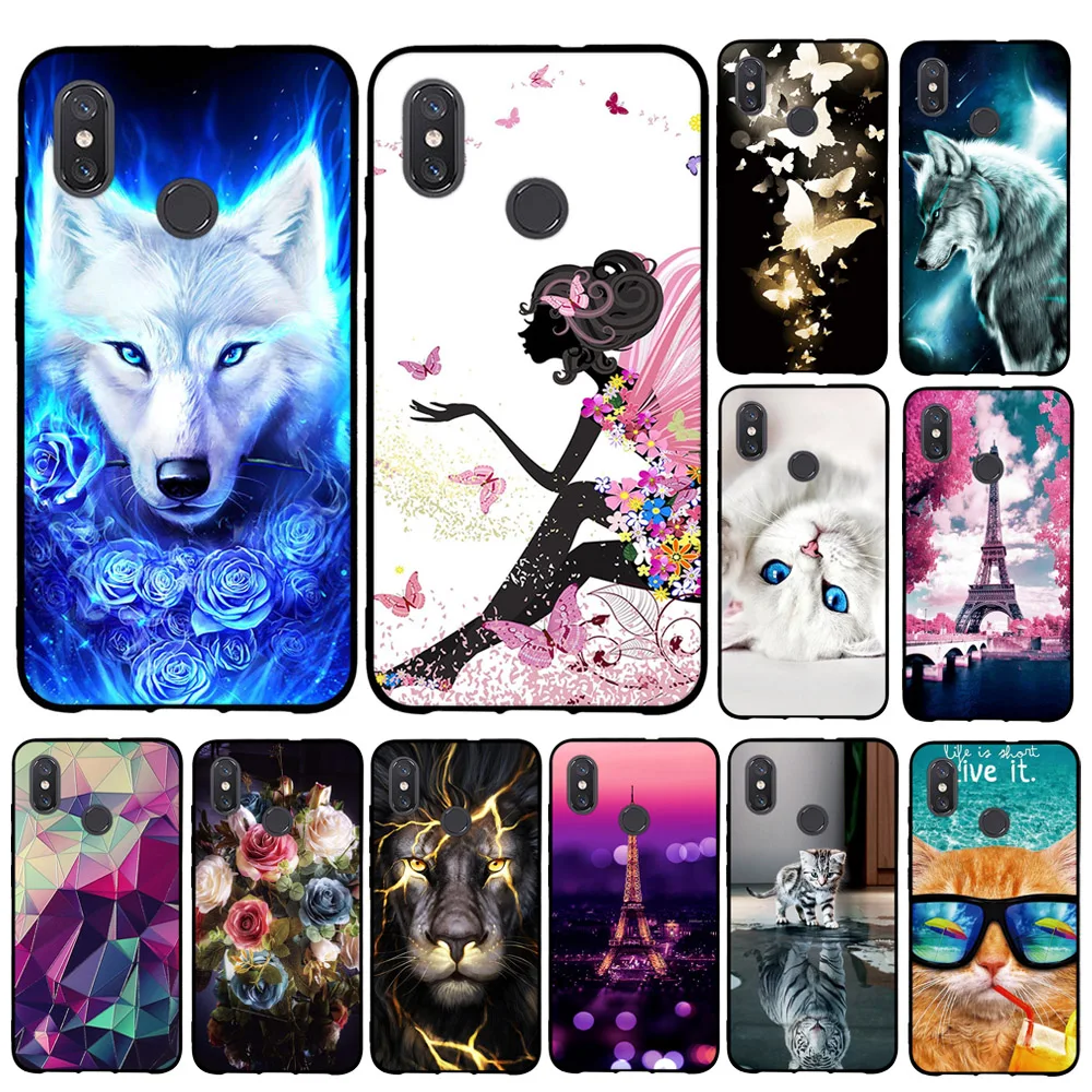 Мягкий силиконовый чехол для Xiaomi Mi 8 с 3D-принтом Explorer защитный из ТПУ Для 6 21&quot -