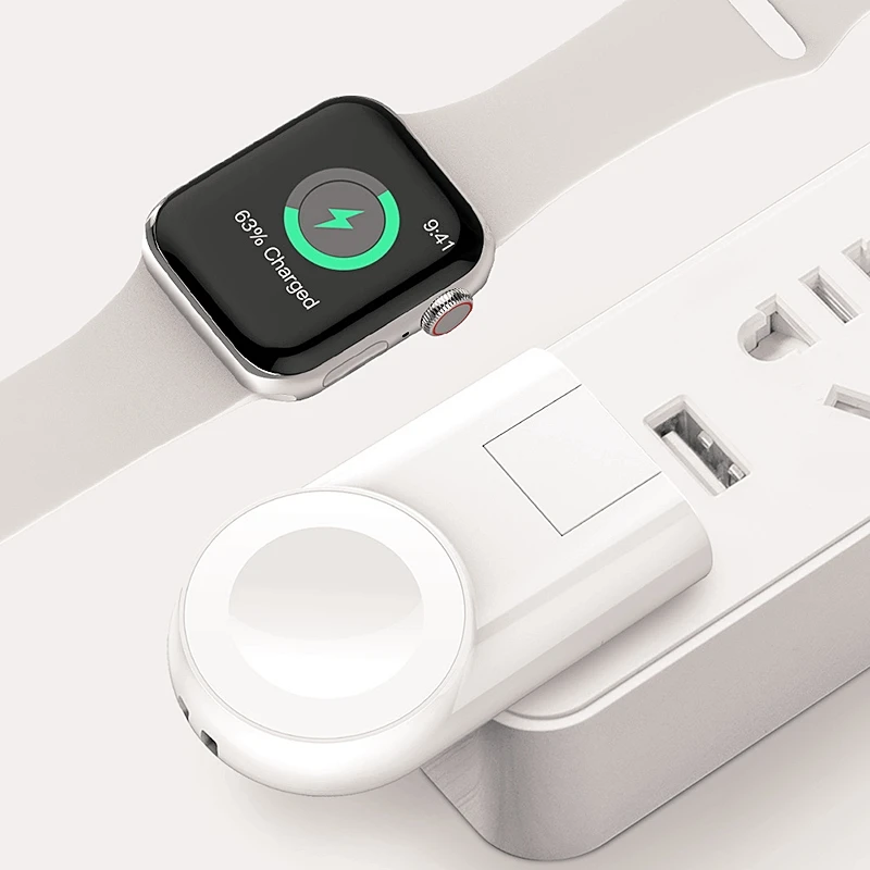 Knewfun мини портативное автомобильное беспроводное зарядное устройство Qi для Apple