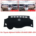 Солнцезащитный коврик для приборной панели Toyota Alphard Vellfire 20 AH20 2008  2014