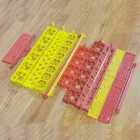 Инкубатор для птиц, пластиковый поднос для яйца, автоматически вращает, 10 комплектов