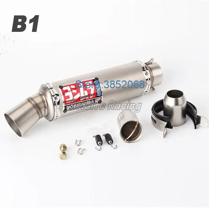 Мотоцикл Yoshimura выхлоп универсальный из нержавеющей стали мотоцикл глушитель Escape