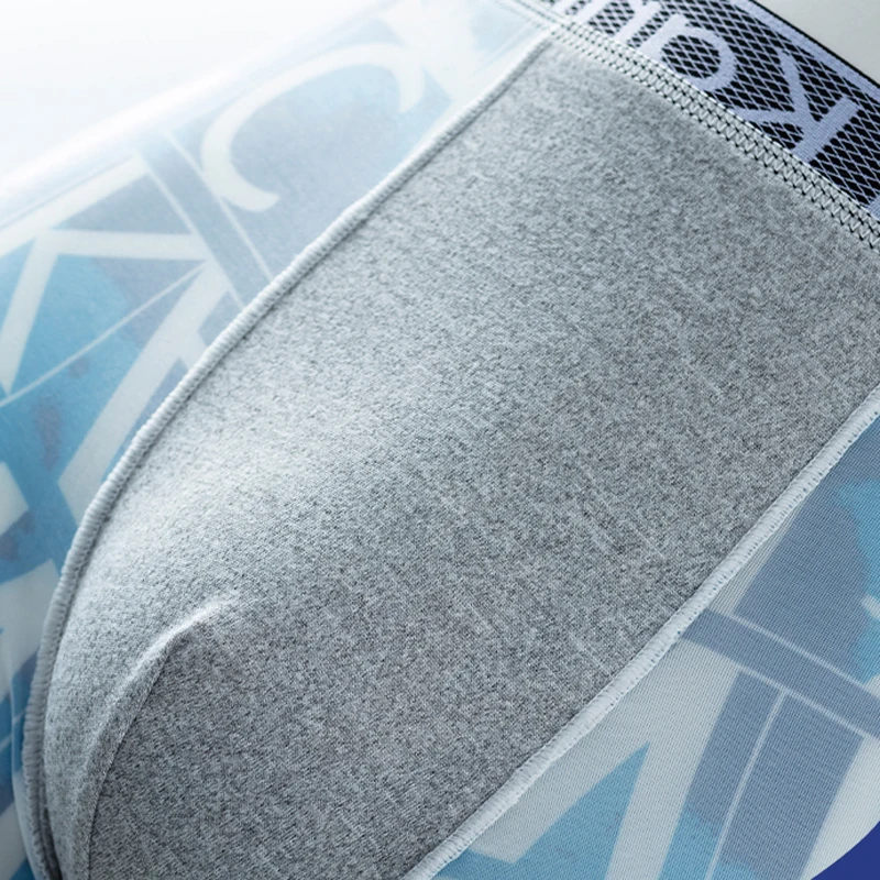 Сексуальные мужские трусы боксеры из мягкой дышащей ткани мужское нижнее белье