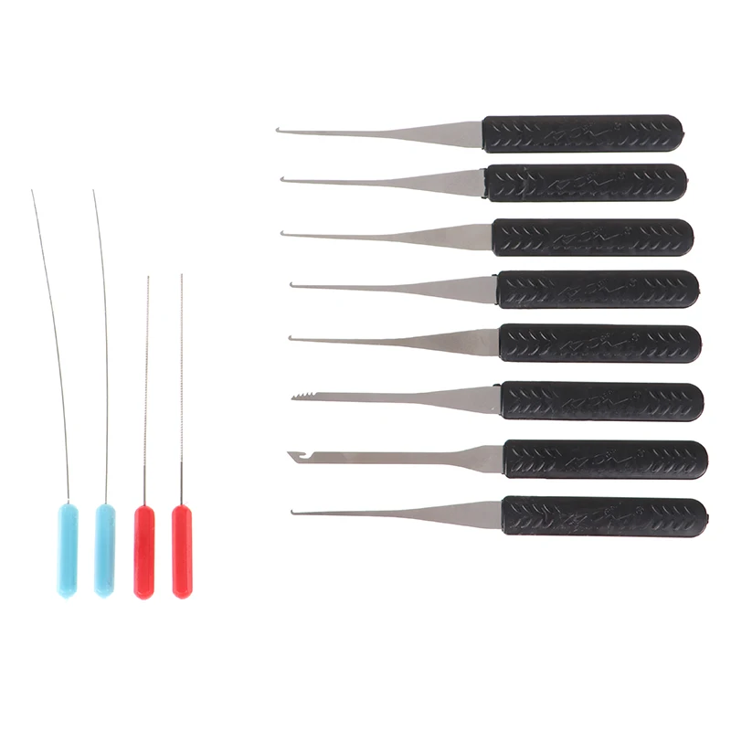 

22pcs/set Locksmith Lock Pick Kit Double Row Tension Removal Hooks Lock Picks Tools