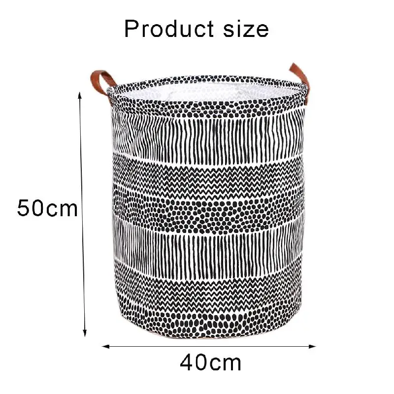 

Clothes Storage Home Organization Felt Box Foldable Cotton Linen Desk Bins Baskets Sundries Basket Clothes With Handle For Home