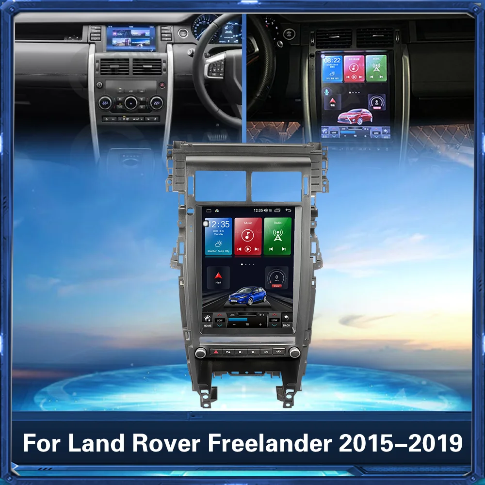 Автомобильный мультимедийный видеоплеер с GPS-навигацией для Land Rover Freelander 2015-2019