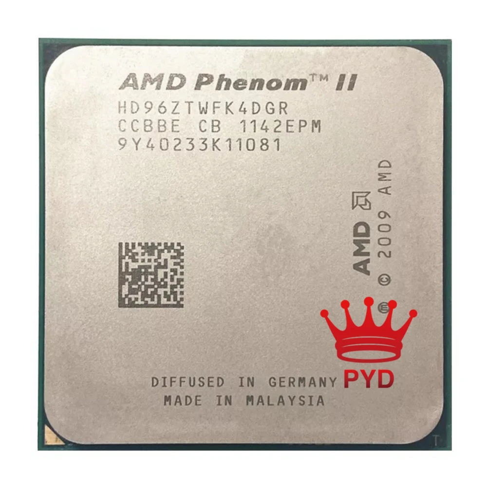 Четырехъядерный процессор AMD Phenom II X4 960T 3 0 ГГц разъем AM3 938pin HD96ZTWFK4DGR | Компьютеры и