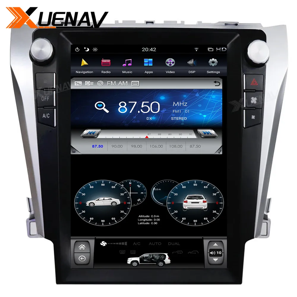 XUENAV Android система автомобиля GPS радио навигация для-TOYOTA CROWN четырнадцатый 14th