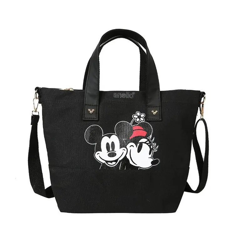 Новинка 2021 стильная модная женская сумка мультяшная Милая Холщовая Сумка для