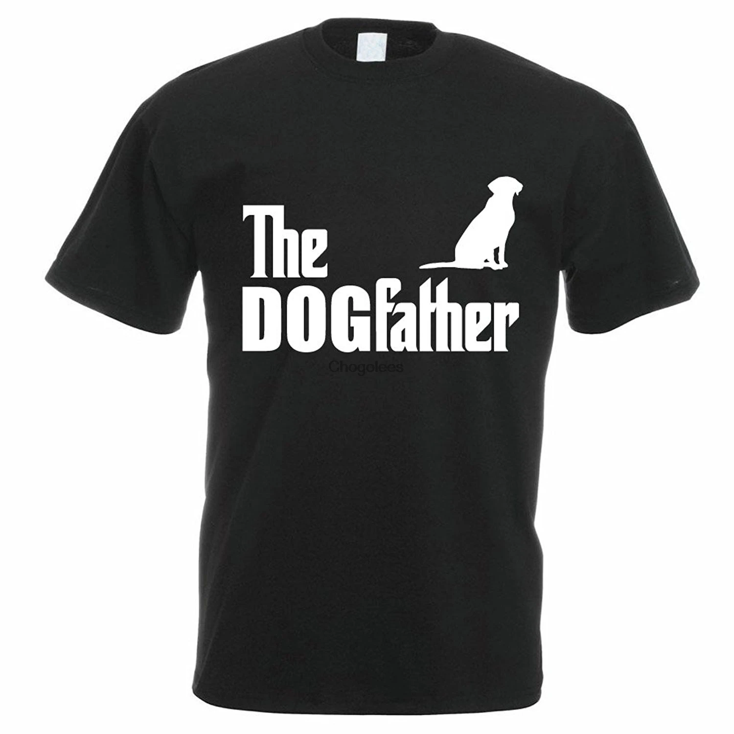 Новинка забавная Мужская футболка с изображением собаки папы лабрадора - купить