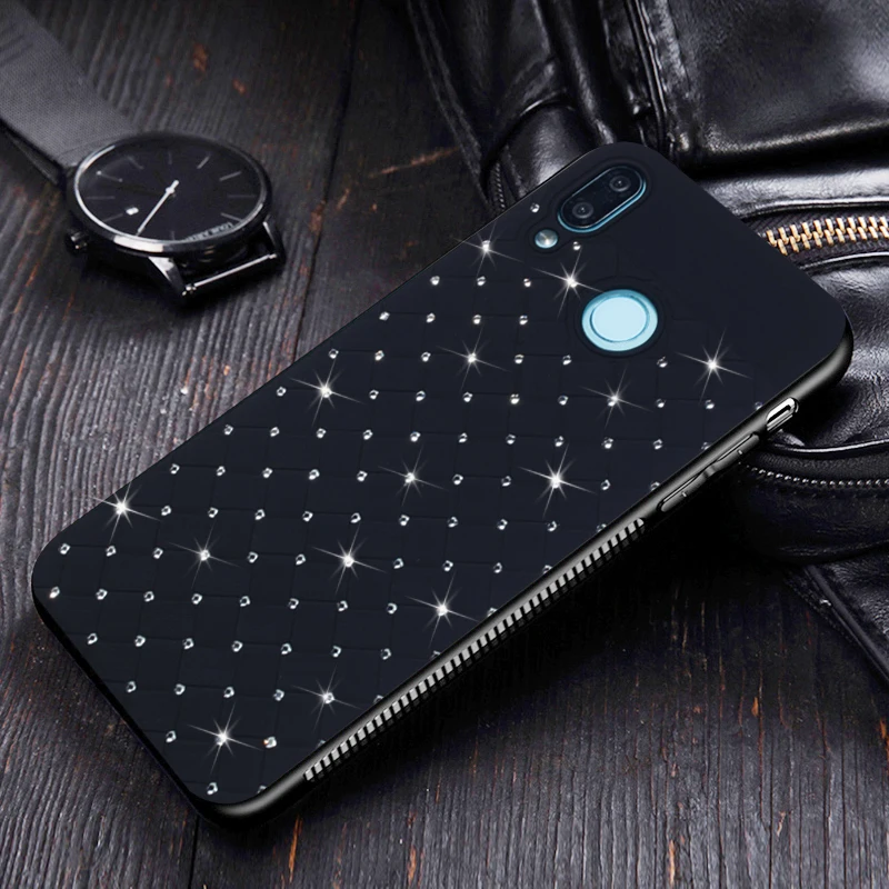 KaiNuEn блестящий чехол для Huawei P20 Pro P 20 Lite P20Lite nova 3e на силиконовый роскошный 3d 360