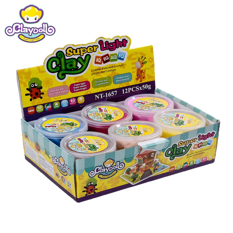 

NI Doll Children's Early Education Handmade Plasticine Set Children's DIY Educational Handmade Toys