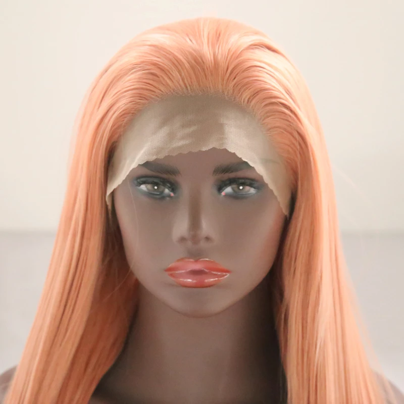 Charisma бесплатная часть синтетический парик фронта шнурка Длинные Натуральные