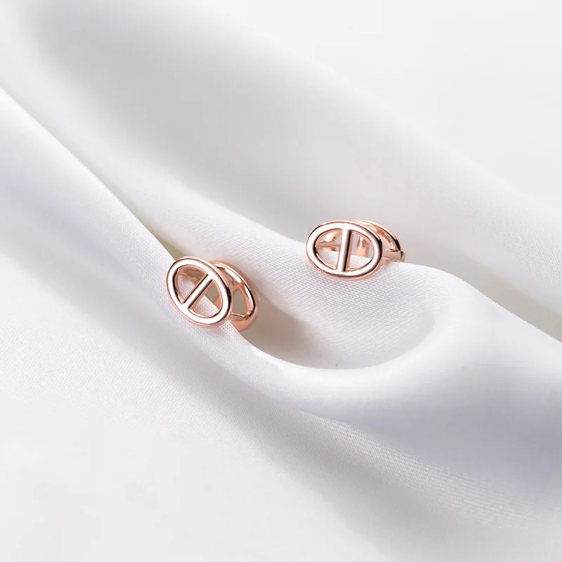 Реальные 925 пробы Серебряные ювелирные изделия с изображением милой свинки для