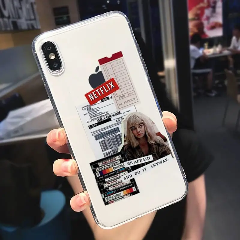 

Memo stamp aesthetics David Plaster art Phone Case Transparent for iPhone 6 7 8 11 12 s mini pro X XS XR MAX Plus