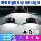 Светодиодный светильник UFO High Bay, водонепроницаемый IP65, для складов, мастерских, гаражей, промышленных ламп, для стадионов, рынков, аэропортов, светодиодный светильник для гаража