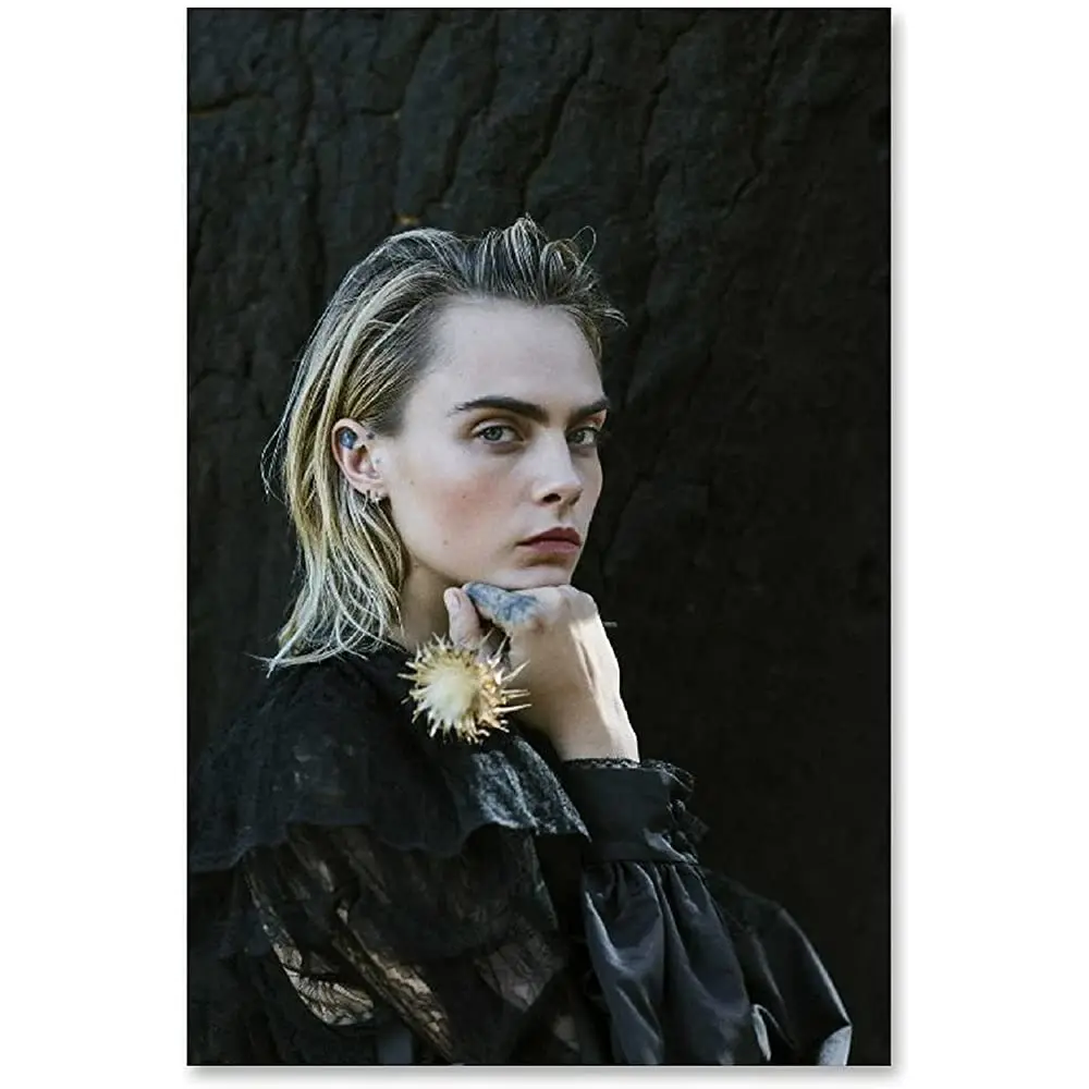 

IGNB Super Model Beautiful Sexy Girl Cara Delevingne Wall Poster Best Gift for Yourself and Friends 02 Posters