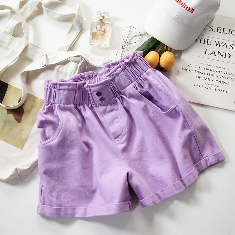 Джинсовые шорты женские летние повседневные короткие брюки новинка 2020 модные