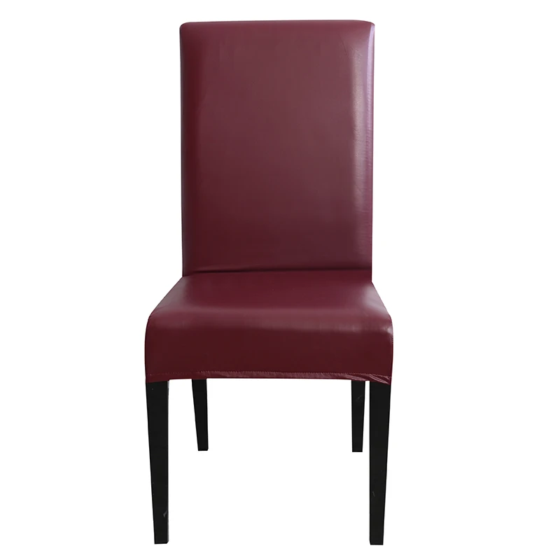 Чехол для стула из искусственной кожи водонепроницаемый чехол чистого материала