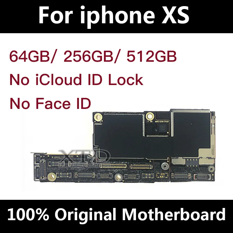 Оригинальная разблокированная версия материнской платы для iPhone Xs без FACE ID