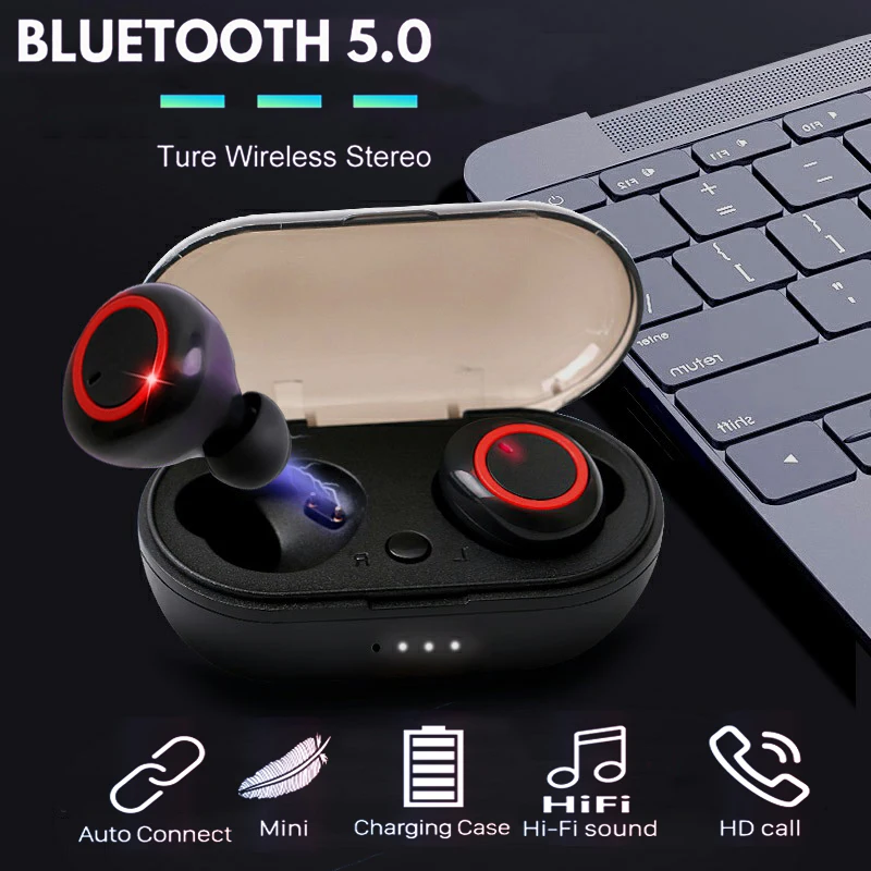 Беспроводные Bluetooth наушники A2 TWS 5 0 Hi-Fi стереонаушники водонепроницаемые Игровые